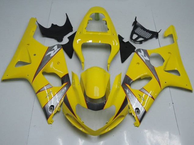 2000-2002 Yellow Silver Grey Suzuki GSXR 1000 Motorcycle Fairings UK Stores