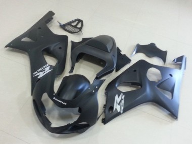 2000-2002 Matte Black Silver Decal Suzuki GSXR 1000 Motorcycle Fairings UK Stores