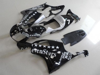 2000-2006 Glossy Black White SevenStars Honda VTR1000 Motorcycle Fairings UK Stores