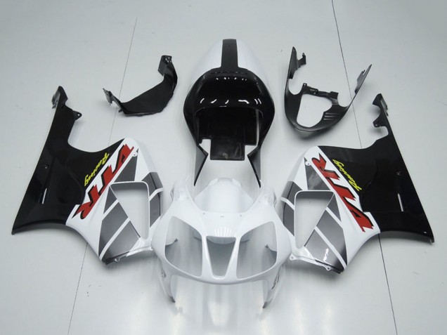 2000-2006 White Glossy Black Honda VTR1000 Motorcycle Fairings UK Stores