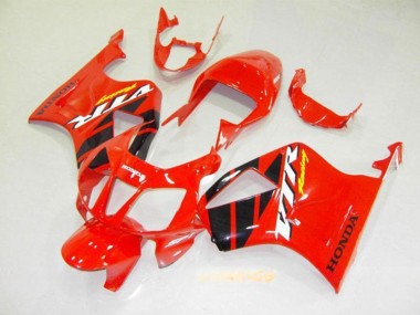 2000-2006 Red Glossy Black Stripe Honda VTR1000 Motorcycle Fairing UK Stores