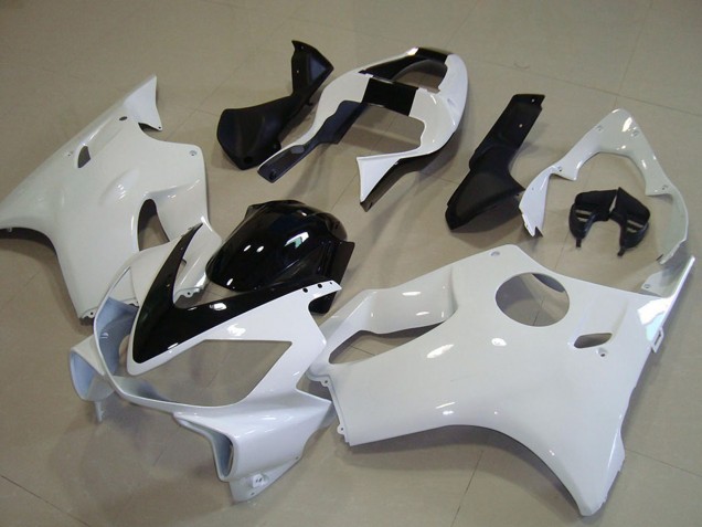 2001-2003 White Glossy Black Honda CBR600 F4i Motorcycle Fairing UK Stores