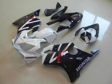 2001-2003 White Glossy Black F Sport Honda CBR600 F4i Motorcycle Fairings UK Stores