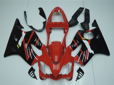 2001-2003 Red Glossy Black Honda CBR600 F4i Bike Fairings UK Stores