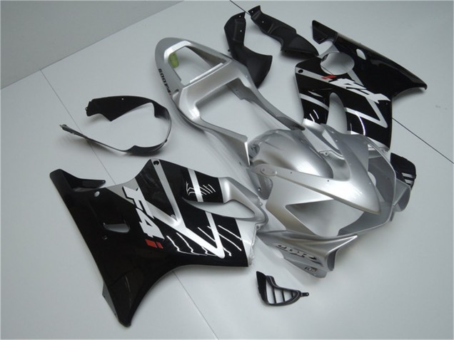 2001-2003 Silver Glossy Black Honda CBR600 F4i Motorcycle Fairing UK Stores