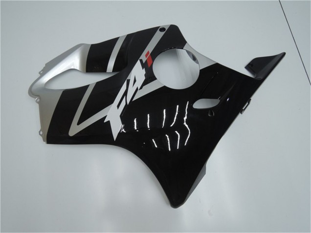 2001-2003 Silver Glossy Black Honda CBR600 F4i Motorcycle Fairing UK Stores