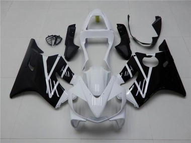 2001-2003 White Glossy Black Honda CBR600 F4i Motorcycle Fairing Kits UK Stores