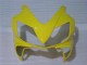 2001-2003 Yellow Glossy Black Honda CBR600 F4i Motorcycle Fairing UK Stores