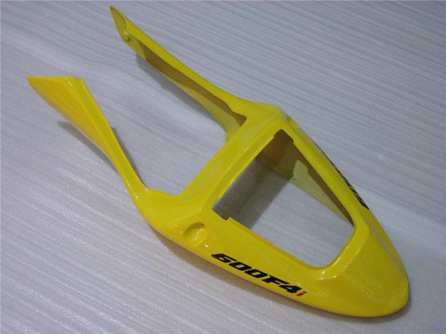 2001-2003 Yellow Glossy Black Honda CBR600 F4i Motorcycle Fairing UK Stores