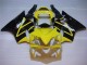 2001-2003 Yellow Glossy Black Honda CBR600 F4i Motorcycle Fairing UK Stores