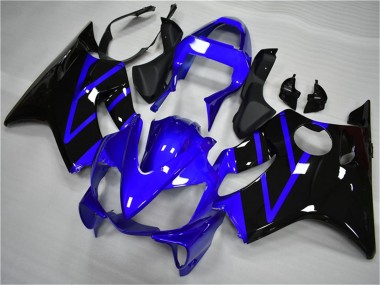 2001-2003 Blue Glossy Black Honda CBR600 F4i Motorcycle Fairing UK Stores
