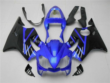 2001-2003 Blue Glossy Black Honda CBR600 F4i Motorcycle Fairing UK Stores