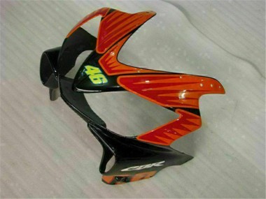 2001-2003 Yellow Orange Glossy Black Rossi 46 Honda CBR600 F4i Motorcycle Fairings UK Stores