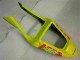 2001-2003 Yellow Orange Glossy Black Rossi 46 Honda CBR600 F4i Motorcycle Fairings UK Stores