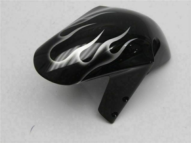2001-2003 Glossy Black Silver Flame Suzuki GSXR 600/750 Motorcycle Fairings UK Stores