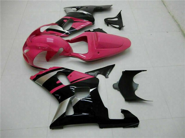 2001-2003 Pink Silver Glossy Black Suzuki GSXR 600/750 Motorcycle Fairings UK Stores