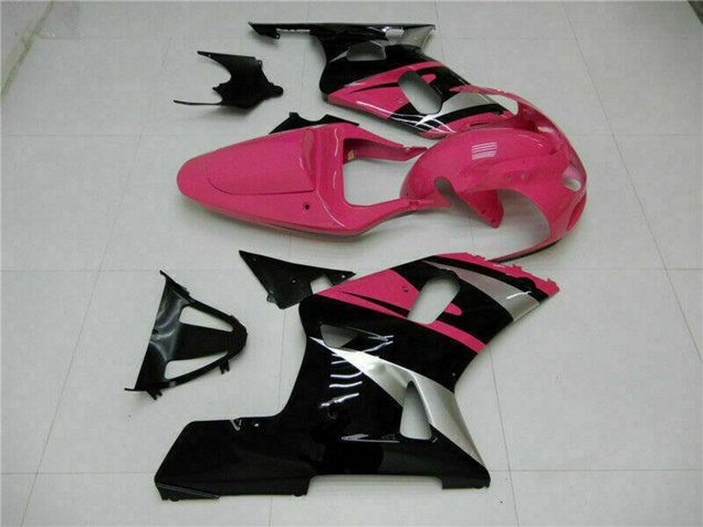 2001-2003 Pink Silver Glossy Black Suzuki GSXR 600/750 Motorcycle Fairings UK Stores