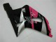 2001-2003 Pink Silver Glossy Black Suzuki GSXR 600/750 Motorcycle Fairings UK Stores