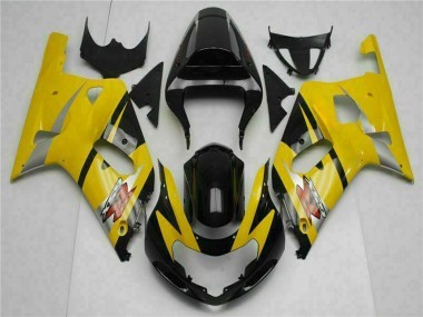 2001-2003 Yellow Black Suzuki GSXR 600/750 Motorcycle Fairings UK Stores