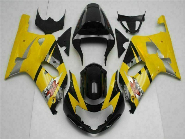 2001-2003 Yellow Black Suzuki GSXR 600/750 Motorcycle Fairings UK Stores