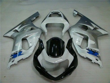 2001-2003 Yellow Glossy Black Suzuki GSXR 600/750 Motorcycle Fairings UK Stores