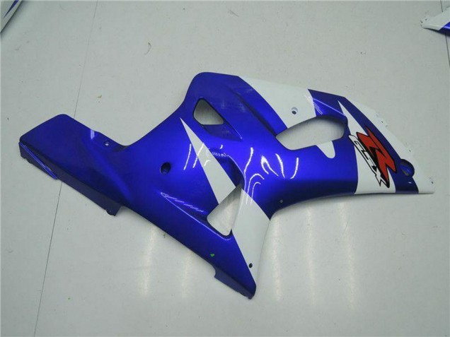 2001-2003 White Blue Black Suzuki GSXR 600/750 Motorcycle Fairings UK Stores
