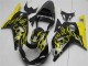 2001-2003 Glossy Black Yellow Flame Suzuki GSXR 600/750 Motorcycle Fairings UK Stores