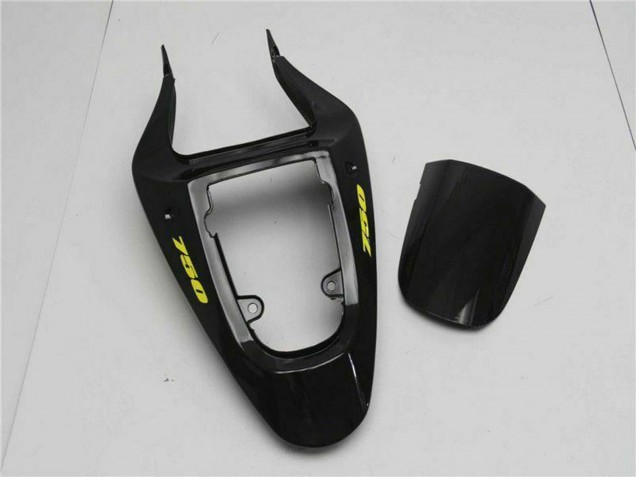 2001-2003 Glossy Black Yellow Flame Suzuki GSXR 600/750 Motorcycle Fairings UK Stores