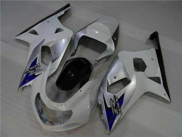 2001-2003 White Silver Blue Black Suzuki GSXR 600/750 Motorcycle Fairings UK Stores