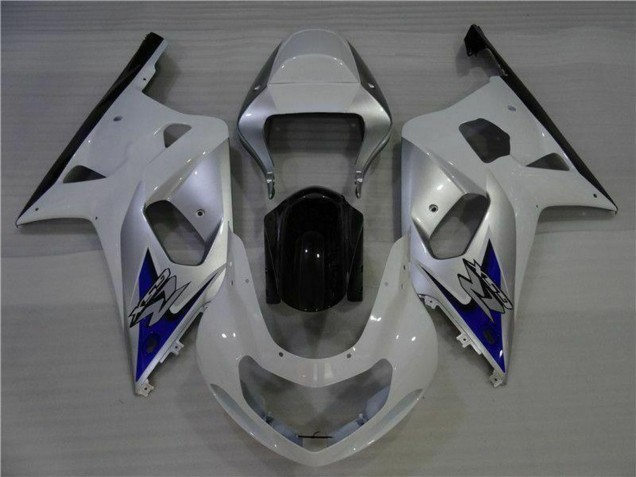 2001-2003 White Silver Blue Black Suzuki GSXR 600/750 Motorcycle Fairings UK Stores