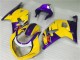 2001-2003 Yellow Purple Suzuki GSXR 600/750 Motorcycle Fairings UK Stores
