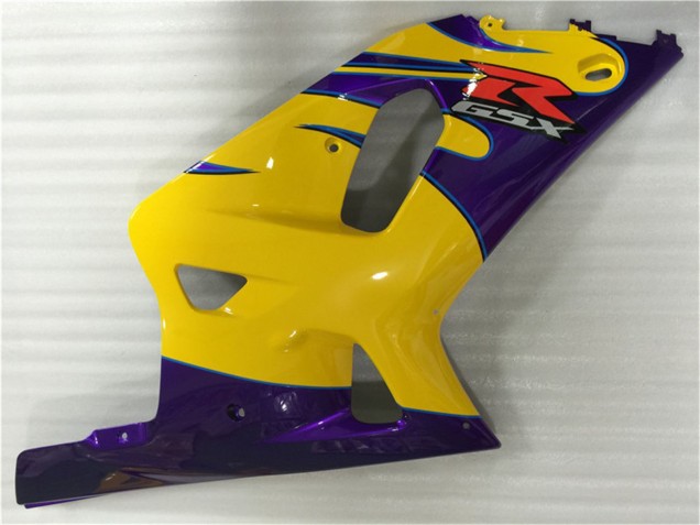 2001-2003 Yellow Purple Suzuki GSXR 600/750 Motorcycle Fairings UK Stores