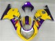 2001-2003 Yellow Purple Suzuki GSXR 600/750 Motorcycle Fairings UK Stores