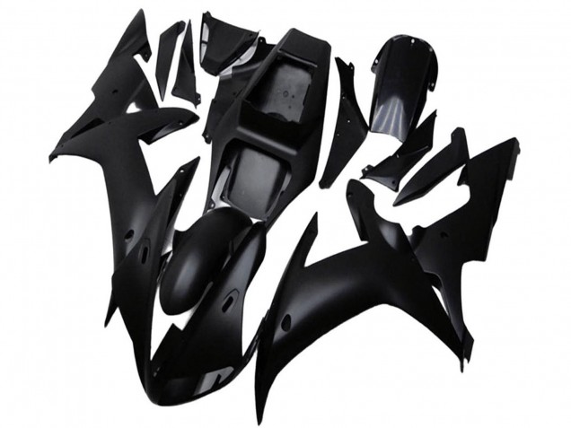 2002-2003 Matte Black Yamaha YZF R1 Motorcycle Fairings UK Stores