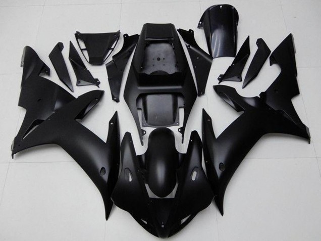 2002-2003 Matte Black Yamaha YZF R1 Motorcycle Fairings UK Stores