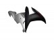 2002-2003 Silver Matte Black Yamaha YZF R1 Motorcycle Fairings UK Stores