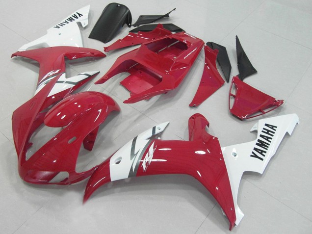 2002-2003 White Red Yamaha YZF R1 Motorcycle Fairings UK Stores
