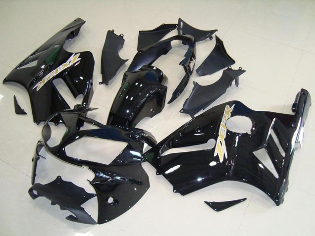 2002-2006 Glossy Black Kawasaki ZX12R Motorcycle Fairing Kits UK Stores