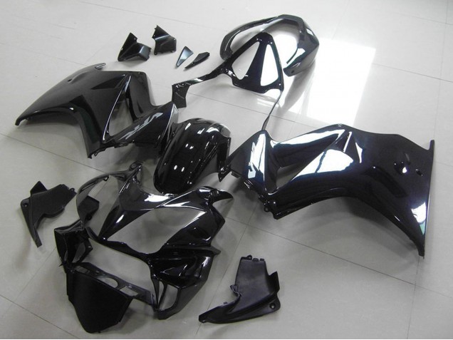 2002-2013 Glossy Black Honda VFR 800 Motorcycle Fairing Kits UK Stores