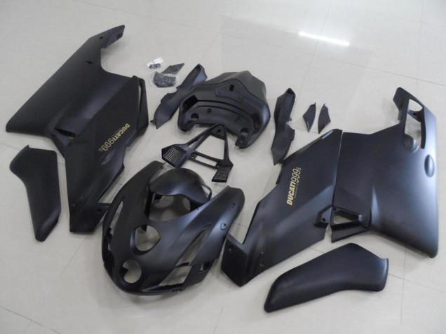 2003-2004 Matte Black Ducati 999 Motorcycle Fairings UK Stores