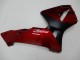 2003-2004 Red Matte Black Stripe Honda CBR600RR Motorcycle Fairings UK Stores