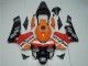 2003-2004 Orange White Red Glossy Black Repsol Honda CBR600RR Motorcycle Fairing Kits UK Stores