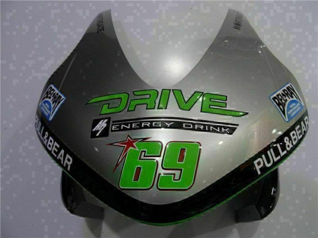 2003-2004 Silver Green Glossy Black Honda CBR600RR Motorcycle Fairing UK Stores