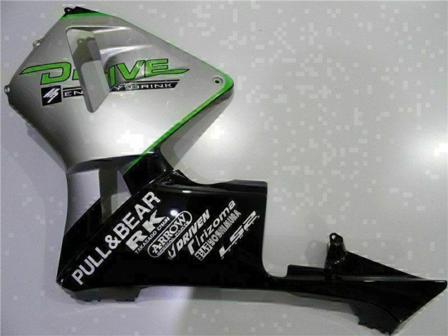 2003-2004 Silver Green Glossy Black Honda CBR600RR Motorcycle Fairing UK Stores