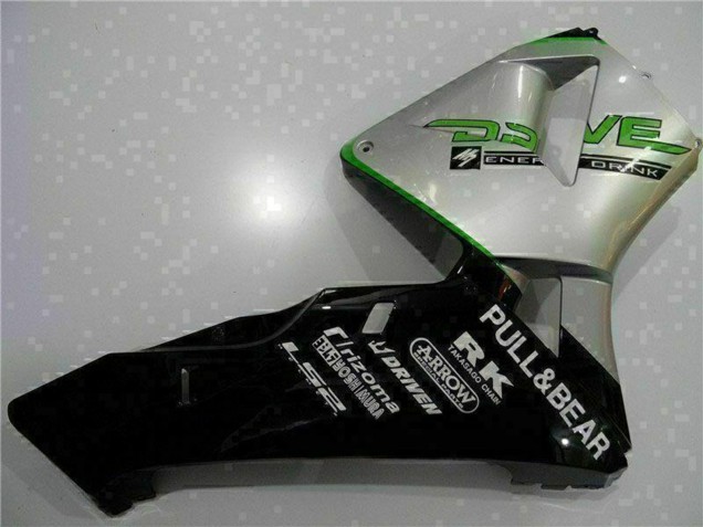 2003-2004 Silver Green Glossy Black Honda CBR600RR Motorcycle Fairing UK Stores