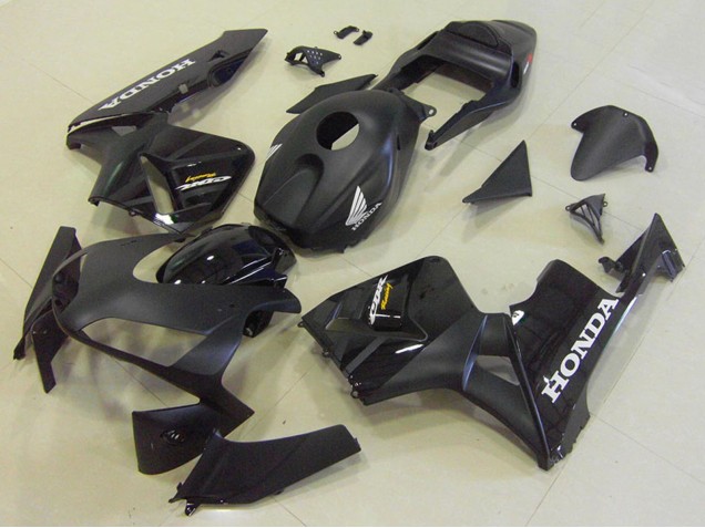 2003-2004 Glossy Black Matte Black Honda CBR600RR Motorcycle Fairing Kits UK Stores