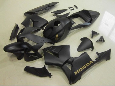 2003-2004 Matte Black Gold Decal Honda CBR600RR Motorcycle Fairings UK Stores