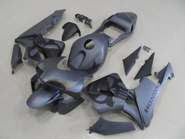 2003-2004 Matte Grey Black Honda CBR600RR Motorcycle Fairings UK Stores