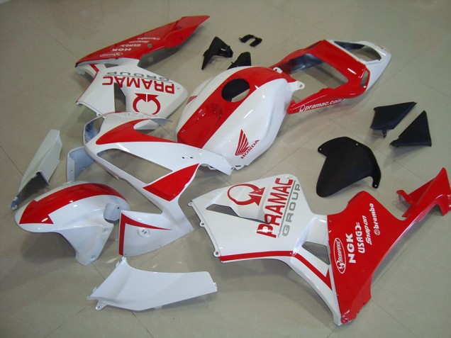 2003-2004 White Red Pramac Honda CBR600RR Motorcycle Fairings UK Stores