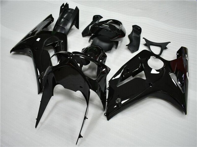 2003-2004 Glossy Black Kawasaki ZX6R Motorcycle Fairing UK Stores